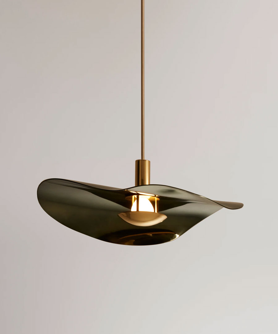 Sculptural Pendant Light
