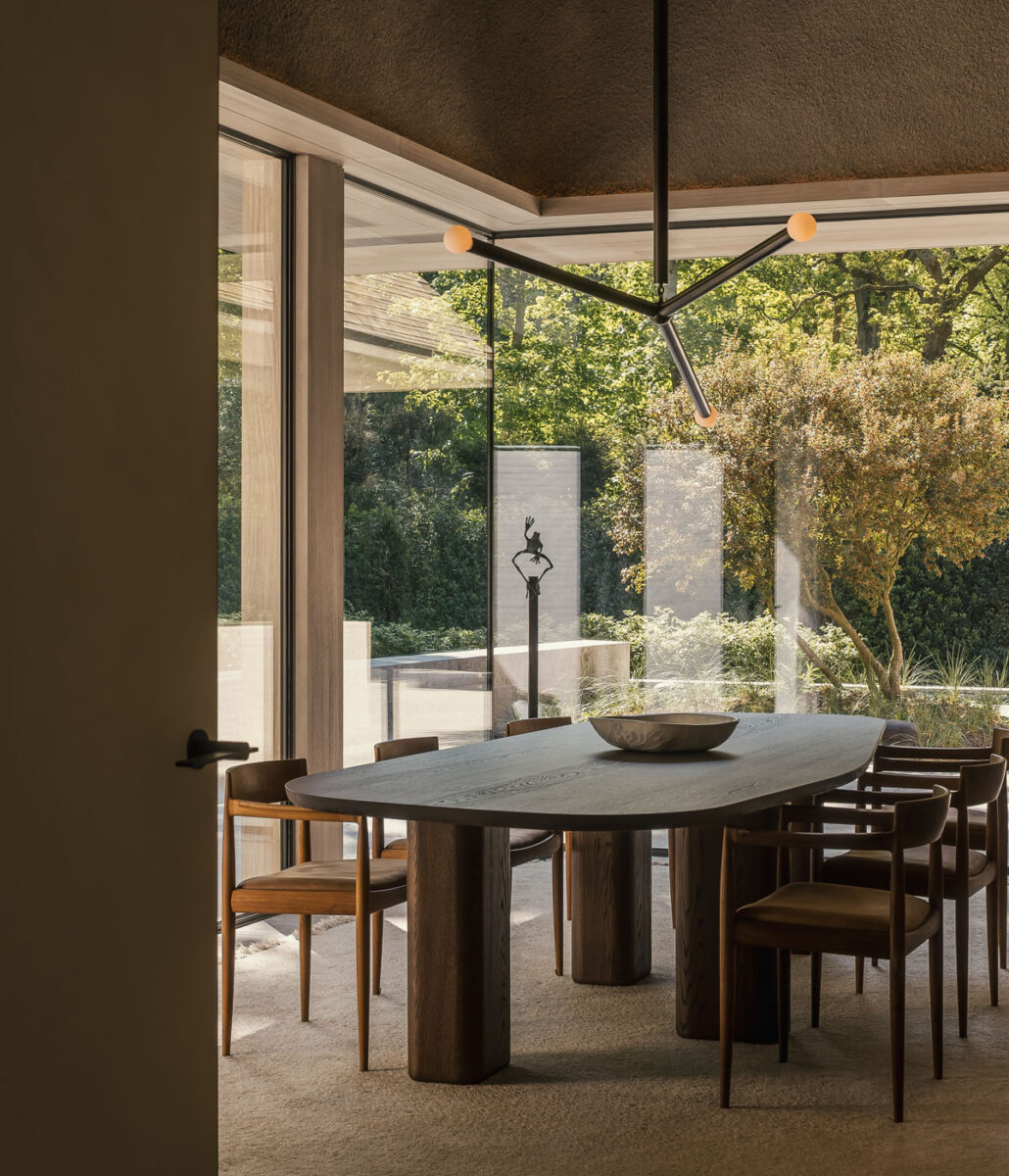 Earthy Dining Room