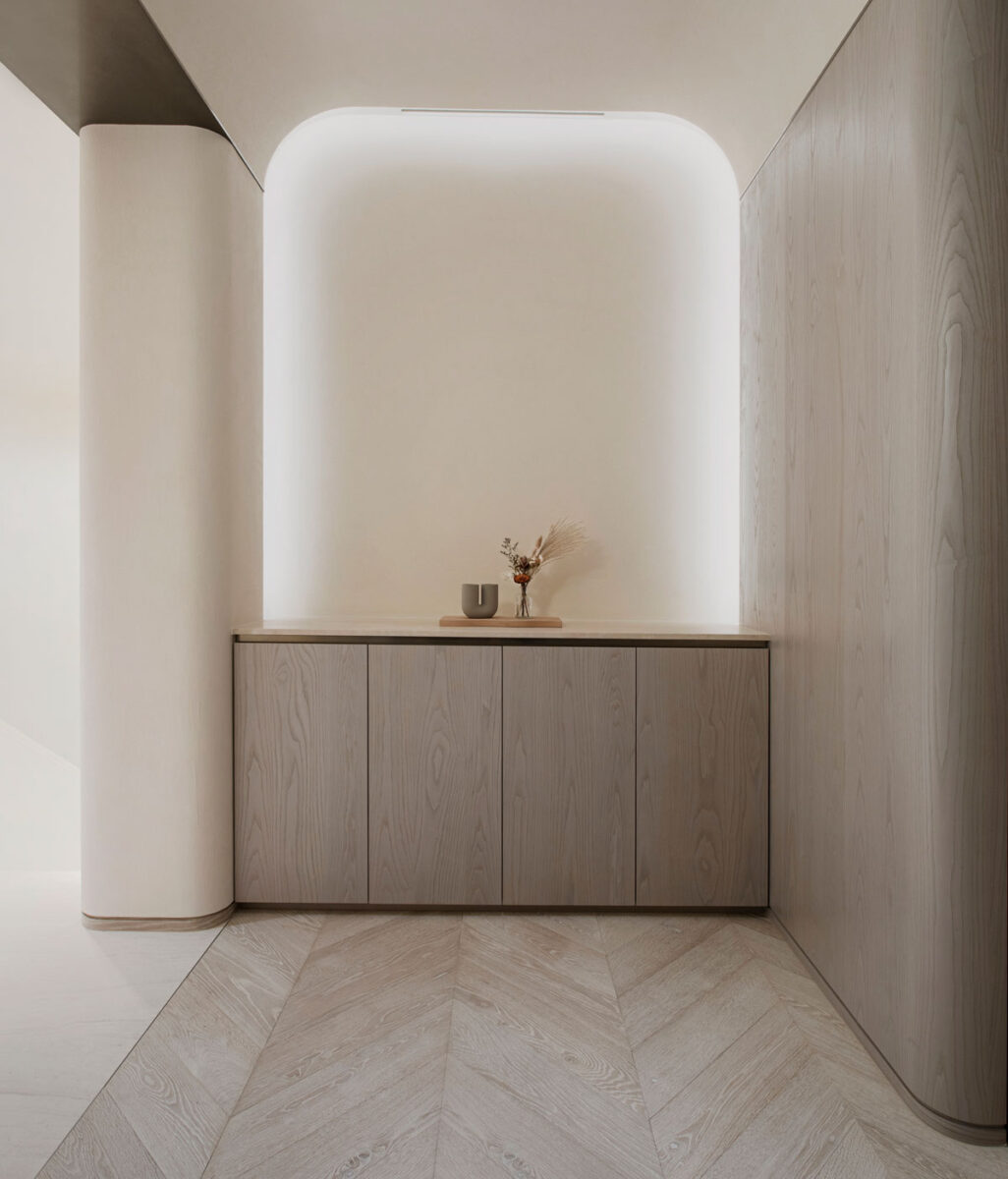 Curved Wall Detail