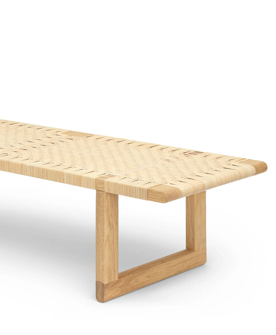 Woven Wood Bench | DSHOP