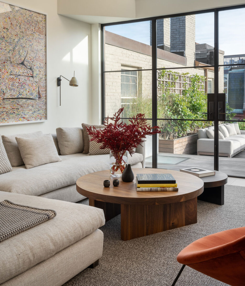 Steal Frame Glass Wall