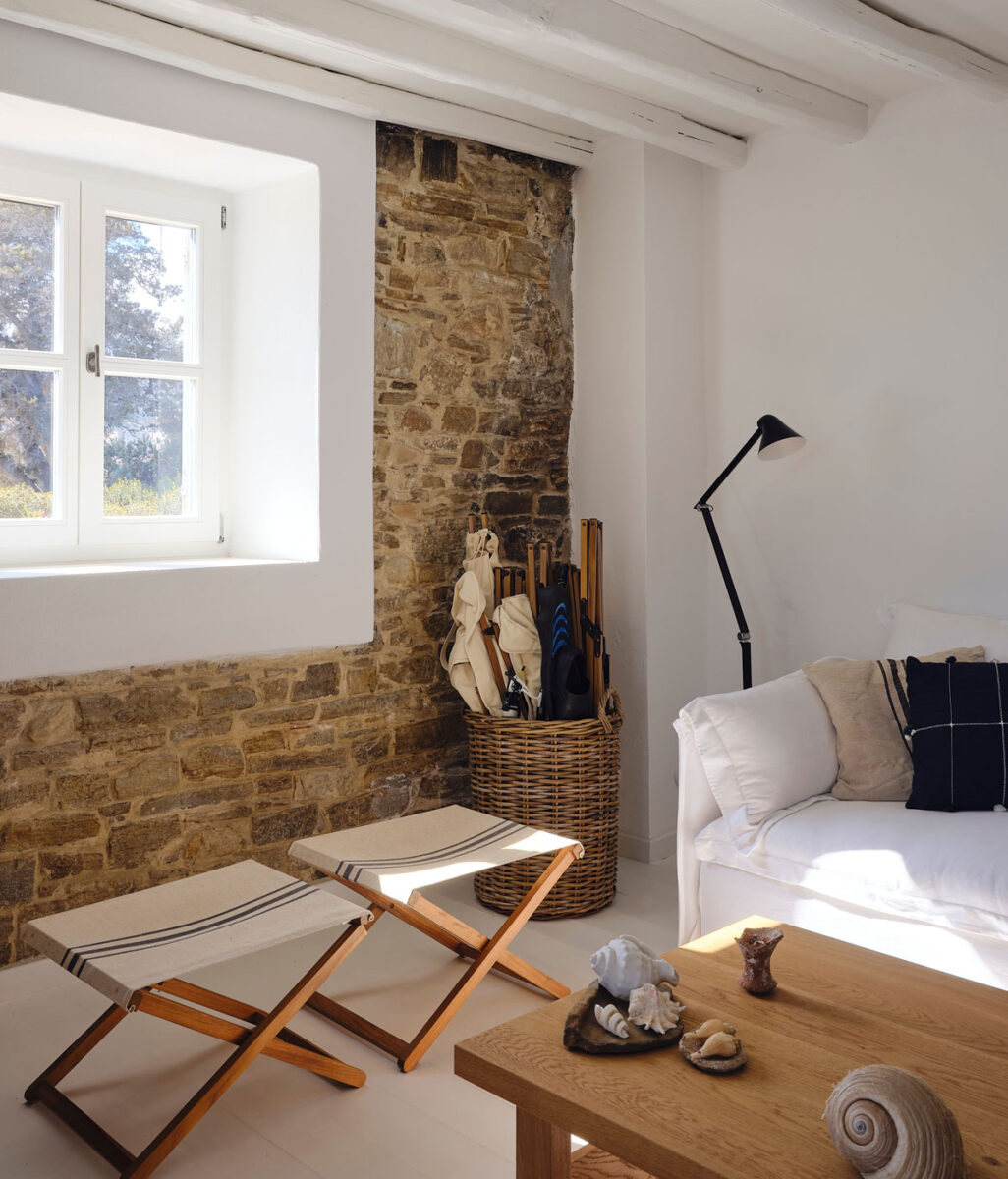 Raw Stone Interior Wall