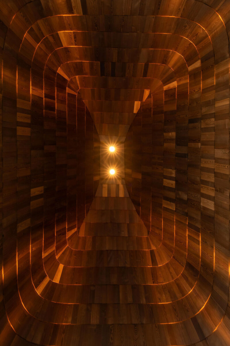 Wood Shingle Ceiling