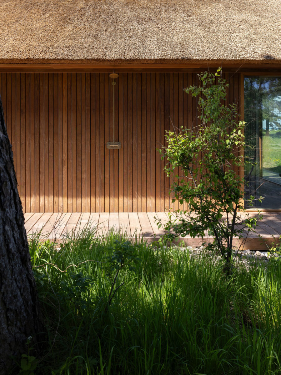 Wood Paneled Backhouse